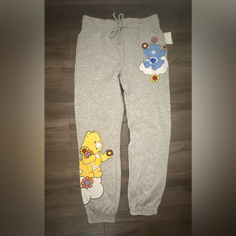 Care Bears Graphic Joggers – Heather Gray
